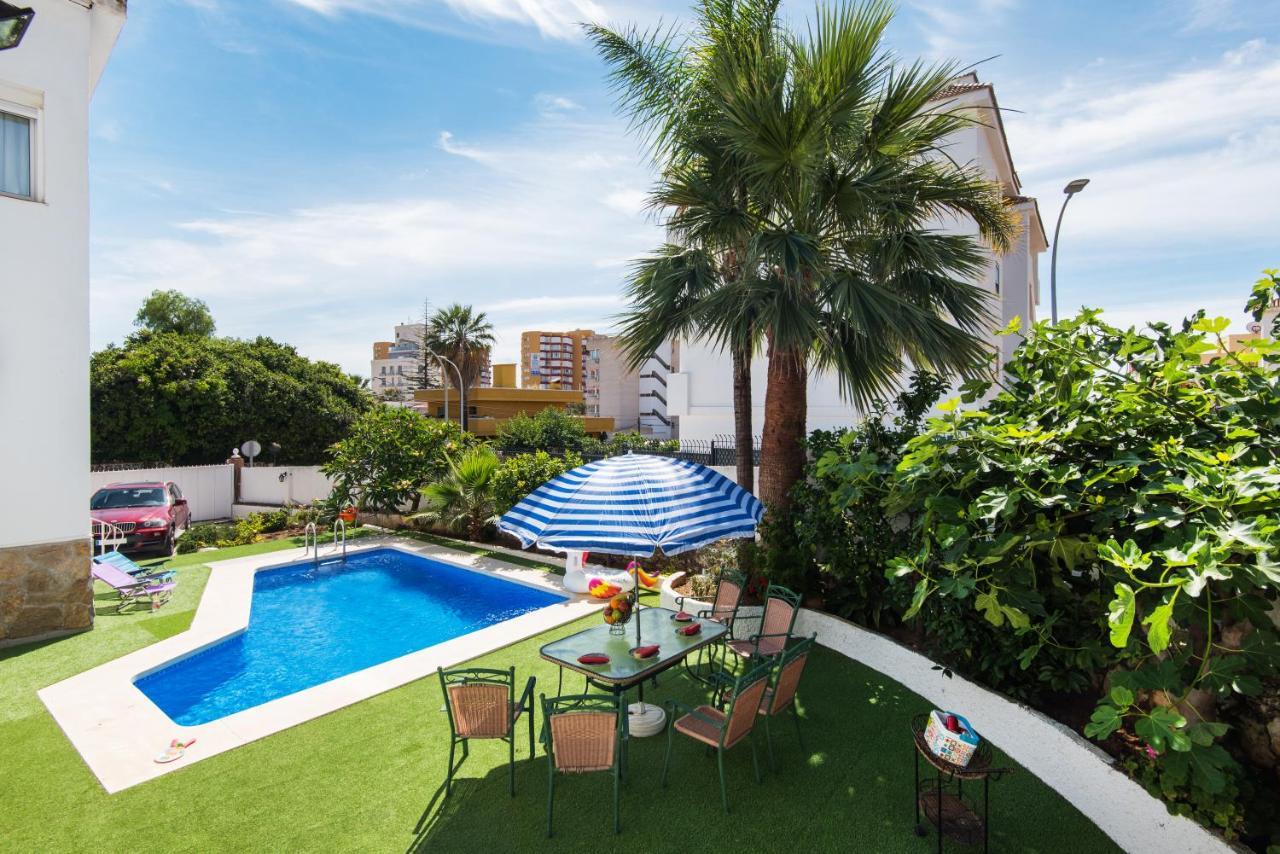 Villa Palm Beach Marina Benalmadena 3 Min Walking From The Sea Εξωτερικό φωτογραφία